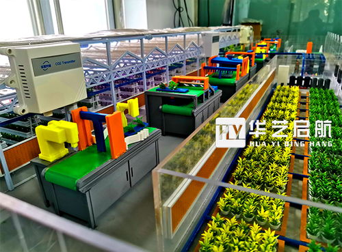 北京工业大学智慧农业沙盘植物工厂演示